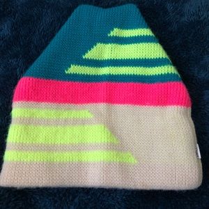 VINTAGE Smiley Wool Ski Beanie
